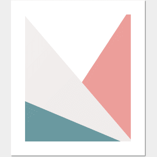 Abstract future triangle Posters and Art